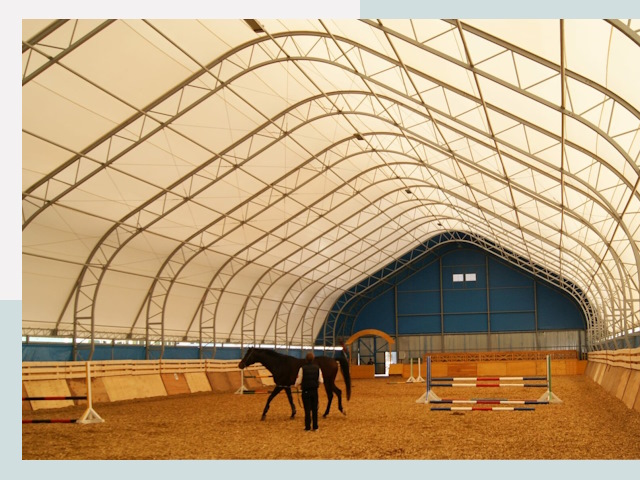 Строительство конных манежей в Бузулуке