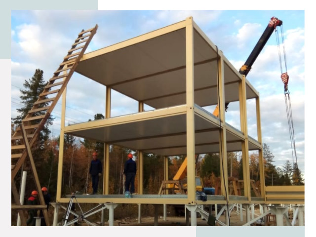 Строительство модульных здания Бузулук