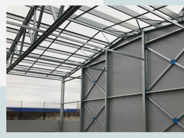 Каркасные ангары от СтальСтрой-Бзл по цене от 625 руб.