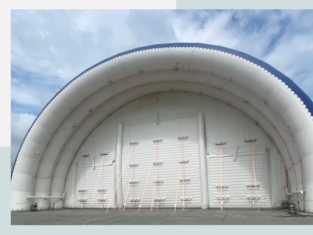 Пневмокаркасные ангары от СтальСтрой-Бзл по цене от 625 руб.