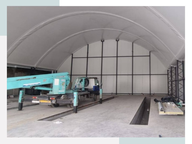 Внутреннее оснащение ангаров в Бузулуке